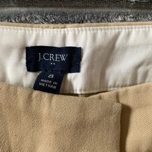 J Crew chino shorts. Size 8, never worn. Smoke free home